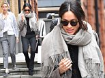 Meghan Markle spotted Christmas shopping in London