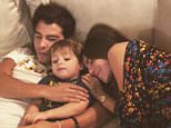 Sofia Vergara snuggles with nephew Rafi and son Manolo, 25