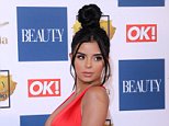 Demi Rose shows off cleavage at Beauty Awards 2017