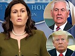 If Trump wanted to fire Rex he'd be gone NOW says WH