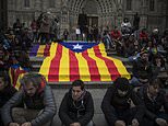 The Latest: Pro-secession Catalans hold evening protests