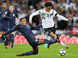 Experimental England side hold world champions Germany to draw