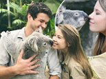Bindi Irwin cuddles up to an adorable koala