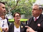 Tense moment a Labor MP calls an ABC TV reporter a maggot