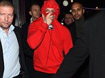 Conor McGregor covers up after wild night out in London