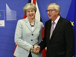 May arrives in Brussels to seal Brexit deal