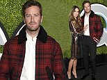 Armie Hammer and Elizabeth Chambers at GQ Men party