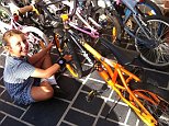 Meet the 11-year-old girl who fixes bikes for kids in need