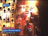 Three remain hospitalized after San Francisco bus crash