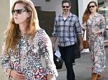 Amy Adams shops with husband Darren Le Gallo at kids store
