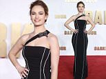 Lily James wows at Darkest Hour premiere in London