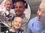 Dad shaves his head for daughter with alopecia