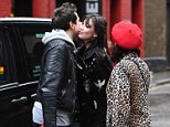 Daisy Lowe shopping with Nick Grimshaw and Pixie Geldof