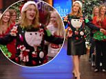 Kate Winslet wears a VERY festive Christmas sweater