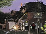 House is destroyed by mystery explosion