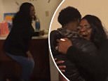 Sweet moment military son surprises his mom goes viral