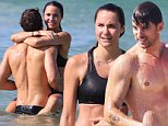 Matty Johnson and Laura Byrne flaunt their beach bodies