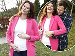 Pregnant Jessica Cunningham cosies up to boyfriend Alex