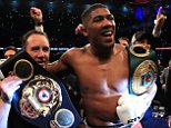 Anthony Joshua confirms Joseph Parker fight on March 31 