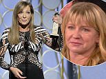 Tonya Harding chokes back tears at Golden Globes