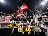 Surging Alabama ties Georgia at 20 in national title game