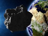 An asteroid hurtled 24,000 miles from Earth yesterday