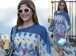Selma Blair indulges in coffee and treats at cake shop