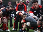 Six Nations: England's scrum go face-to-face with Georgia