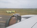 Parts of United Airlines engine rips off during flight