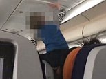 Passenger films toddler's eight hour tantrum on flight