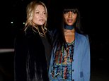 Kate Moss and Naomi Campbell wow at Burberry LFW show