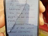 Tunstall woman arrested over angry note at paramedics
