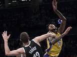 Lopez helps Lakers edge Nets 102-99 in return to Brooklyn