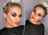 People are gluing jewels on their eyebrows and it can rip hair out