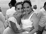 Karl Stefanovic's fiancée Jasmine Yarbrough wears white at wedding