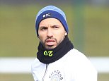 Sergio Aguero out of Manchester City's Stoke trip with knee injury