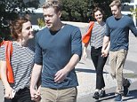 Emma Watson holds hands with Glee's Chord Overstreet