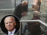 Joe Biden captured in candid photo with homeless man