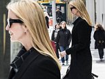 Ivanka Trump struts her stuff in an all black ensemble leaving NYC