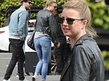 Emily VanCamp and fiance Josh Bowman chill out on casual lunch date