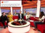 BBC floor manager tries – and fails – to duck behind the sofa