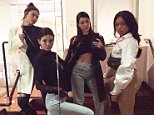 Kylie Jenner enjoys girls' night with Kourtney and Kendall   