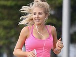 MAFS' Ashley Irvin flaunts her slender figure in leggings while jogging
