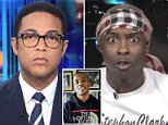 Emotional brother of Stephon Clark has to be held back by friends as he screams at the media