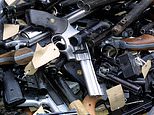 57,000 illegal firearms and rocket launcher surrendered…