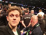 YouTuber sneaks into the ring with Anthony Joshua during heavyweight title fight