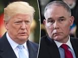'Keep fighting. We got your back!' What Trump told Scott Pruitt in phone call