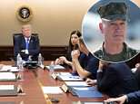 Trump's furious Situation Room row with his top general is leaked