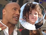 Dwayne Johnson reveals that 'problem breathing' sent his daughter Jasmine, two, to the hospital