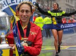 Desi Linden becomes the first American woman to win the Boston Marathon since 1985